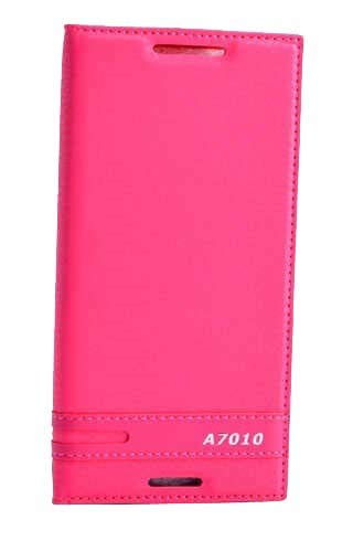 Zore 3003 Lenovo A7010 ile Uyumlu Kılıf, Elite Kapaklı ile Uyumlu Kılıf, Pembe