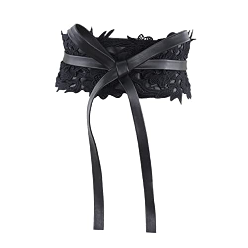 Lace Wide Waist Belt for Women Elegant High Waist Dress Accessory Durable Lightweight Design for Fashionable Outfits Giving for Dress