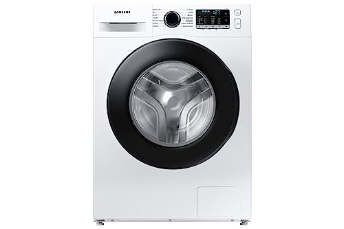 Samsung Waschmaschine Crystal Clean WW80AGAS21AEET freistehend, 8 kg, 1200 U/min, Dampf, Ecobubble, Frontlader, 60 x 85 x 45 cm