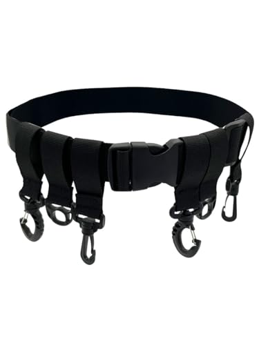 ロッド ホルダー 腰 フィッシング ベルト 竿受け スタンド 釣り サイズ 調整 可能 小物 収納 (フィッシングベルト)