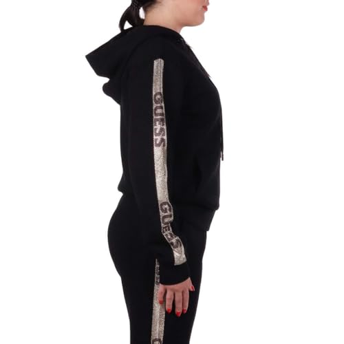 GUESS Eco Rhinestone Signature Hoodie2