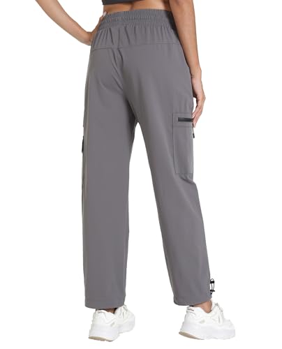 Quick Dry Women's Cargo Pants with Pockets Lightweight Hiking Joggers for Workout Athletic Casual Outdoor Camping3