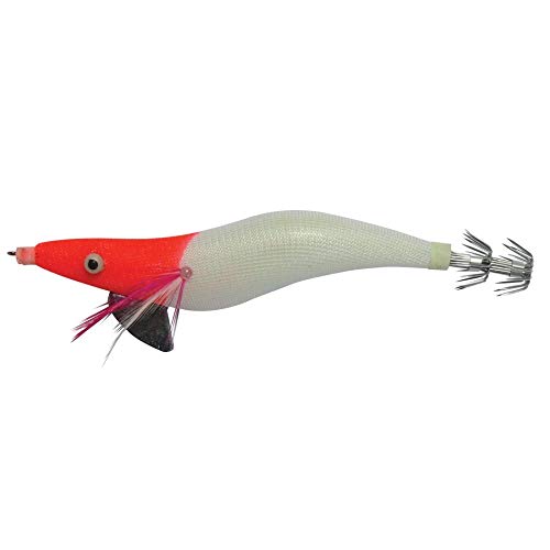 Flashmer - Turlutte De Peche Kariba Tissu Modèle: 12Cm Tete Rouge