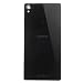 Emarket Glass Panel Battery Door Back Cover Case For Sony Xperia Z3 D6653 L55T Black Color