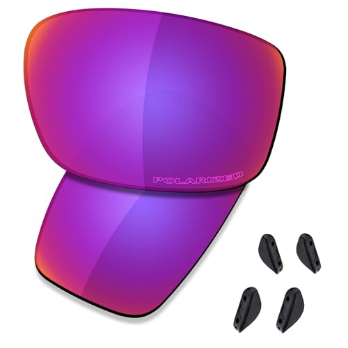 Image of SAUCER Premium Replacement Lenses & Nosepads for Oakley Straightlink OO9331 | Straightlink Low Bridge Fit OO9336 Sunglasses