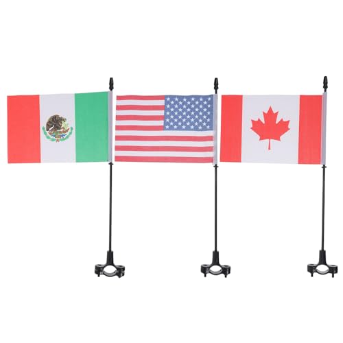 AKOOSY ���]�ԗp���ƃ}�E���g 3�Z�b�g ���a1.6�`2.5cm�Ή��t���b�O�|�[���z���_�[ ���߉\�v���X�`�b�N�� �}�E���e���o�C�N�ƃI�[�g�o�C�p���O����