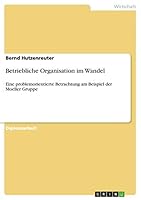 Betriebliche Organisation Im Wandel 3656098220 Book Cover