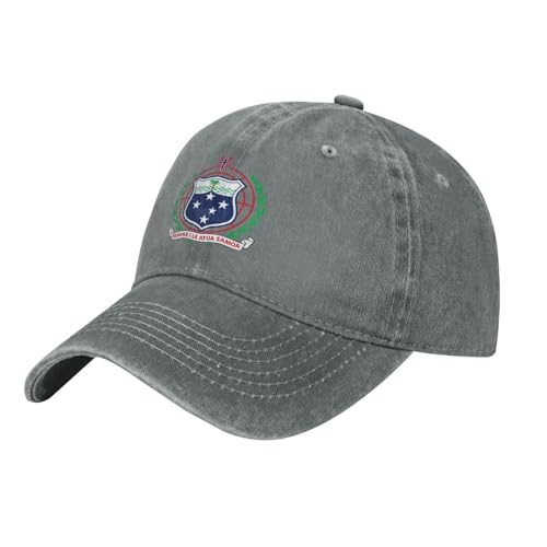 JSCWDET Casquette Drapeau Emblème National des Samoa – Baseball Réglable Et Légère – Casquette Soleil Unisexe pour Homme Et Femme