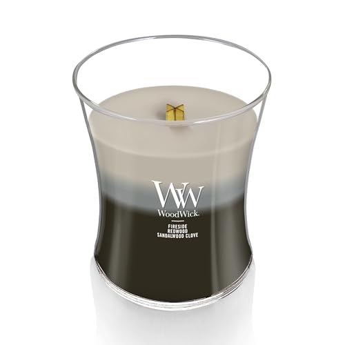 Woodwick WoodWick Candle Warmwood Trilogy Medium Jar