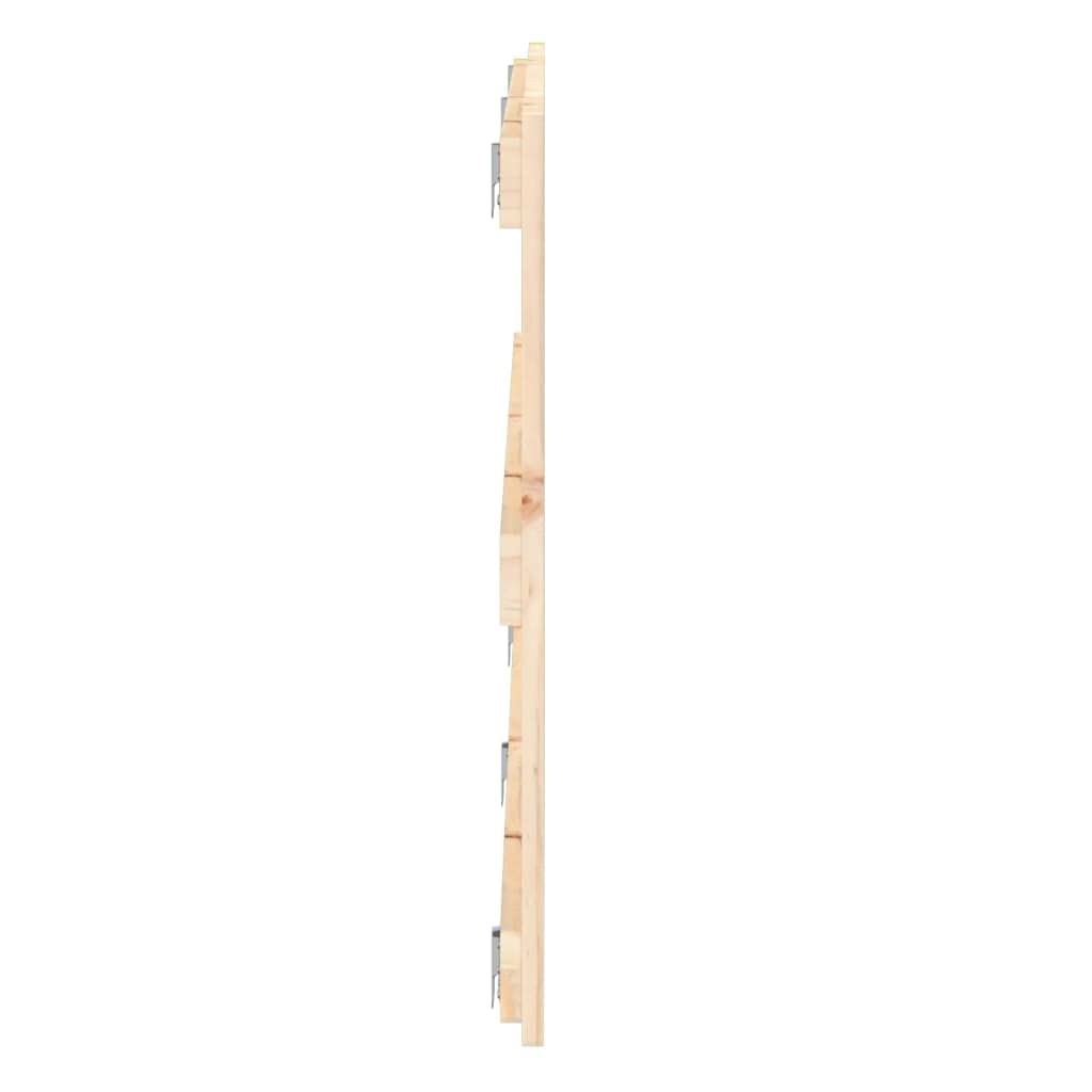 824828 Testiera da Parete 204x3x60 cm in Legno Massello di Pino Testata in Legno,Testata Letto Matrimoniale Muebles Dormitorio Spalliera Letto Testiere per Letto Matrimoniale