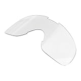  LENTE RICAMBIO TRASPARENTE CLEAR X OCCHIALI GOGGLE BILTWELL OVERLAND BIKER MOTO