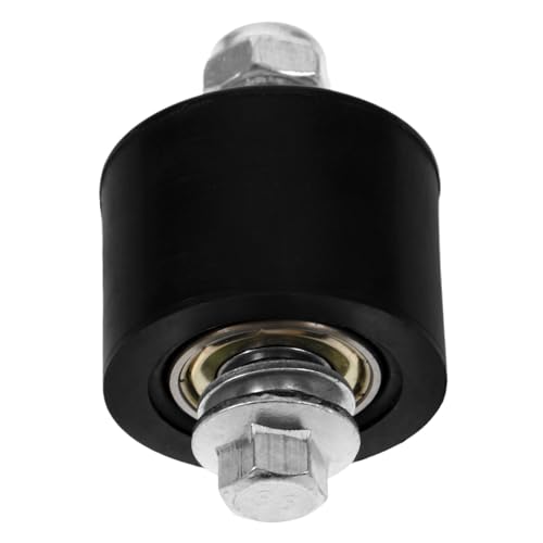 MUCKLILY Accessories Guiding Roller Pulley Chain Tensioner Roller Chain Tensioner Motorcycle Chain Roller Tensioner Roller Chain Tensioner Motorcycle Chain Tensioner Rubber Black