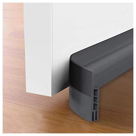 Door Draft Stopper Doors Bottom Seals Strip Under Door Sweep for Exterior and Interior Doors Garage Window Blocker Seals
