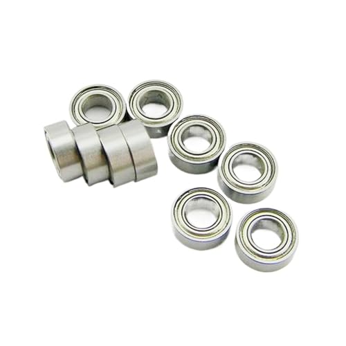 Roulement à billes MR104ZZ 4x10x4mm à rainure profonde en lot de 10 pièces