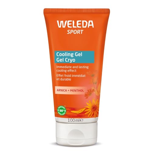 Weleda Arnica Sport Cooling Gel with Menthol for Muscle Recovery, 100 mL