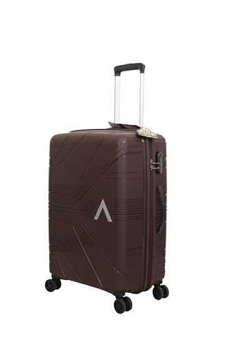 Image of VIP Aristocrat Set of 3 Hard Suitcase Cabin, (55+66+76Cm) Check-in Lightweight Luggage with 8 Strong Wheels,Secured Combination Lock,Xtra Strong Zipper & 7 Years International Warranty (Brown)
