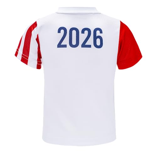 Image of Unisex Kids Soccer Jersey and Shorts Kit 2-Piece Set Boys Girls Football Outfits for Little Athlete 2-14 Years