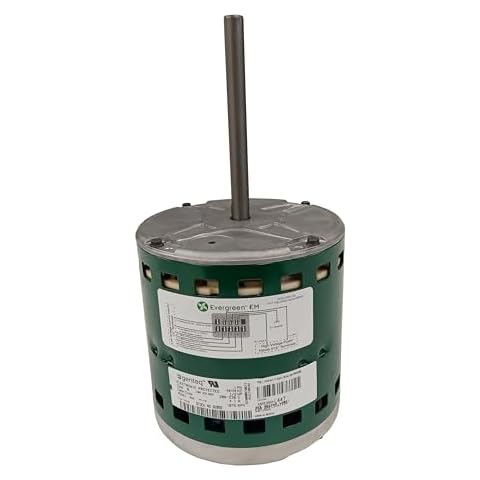 Evergreen Scientific- 6205E GE - Genteq 1/2 HP 230 Volt Replacement X-13 Furnace Blower Motor Cover