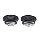 ZwaitL Altavoz pequeño interno de neodimio de 40 mm de rango completo para altavoces, accesorios portátiles