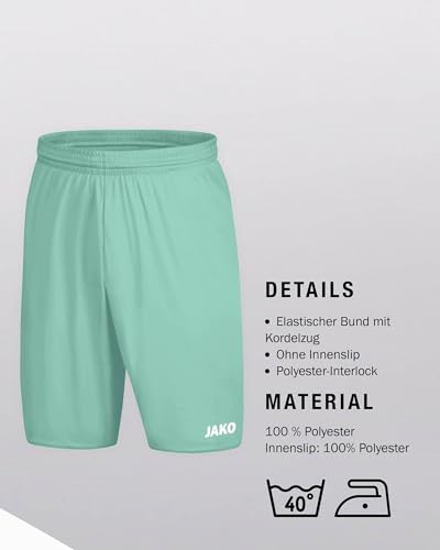 JAKO Unisex Sporthose Manchester 2.0, Minze, M – Ansicht 5