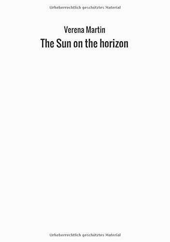 The Sun on the horizon