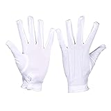 Ocasiones aplicables: los guantes son adecuados para ocasiones formales vestimenta, bodas, fiestas temáticas, desfiles, bailes, dramas y actuaciones. También se pueden utilizar uniformes de catering, guardia, guardia de honor, esmoquin, bomberos o policía