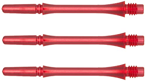 コスモダーツ フィットシャフト ギア シャフト スリムスピン クリアレッド4