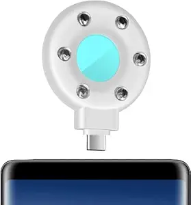 BITTZOOT Spy Detector for Type-c,Hidden Camera Detector,Mini Portable Anti Spy Detector,Privacy Detector,Find Hidden Cameras for Hotels, Business, Travel, Compatible for Type-c (Type-c, 1)