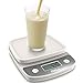 Digital Kitchen Scale by ZERLA, Multifunction Food Scale with Range from 0.04oz to 11lbs, White