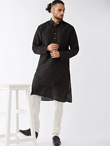 Image of Mother VM Mens Silk Blend Pyjama - Stylish Lounge Wear for Relaxation and Sleep | Regular Premium Cotton, Elastic Waist, and Classic Design for Ultimate Comfort