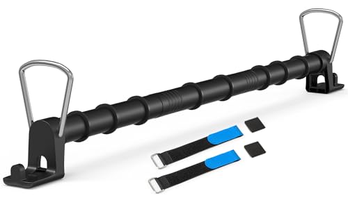 伸縮式カーラック 車載用 衣類ハンガーバー 収納 耐荷重 70lbs 28-60インチ 車 スーツ SUV トラック ミニバン ラゲージ 防滑 EVAパッド&マジックテープストラップ付き 50着収納可能