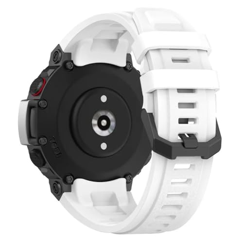 Image of YODI Strap Band Compatible with Amazfit T-Rex 2 Smartwatch Only Soft Silicone | Nylon | Chain | Leather Watch Straps with Installation Adjuster Tool For Amazfit TRex 2