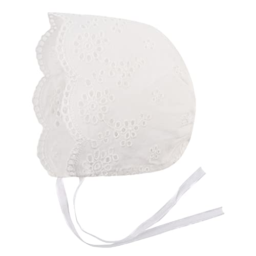 Image of Lovely Baby Girl Hospital Hat Soft Cotton Newborn Beanie Winter Baby Hats for Infant Girls