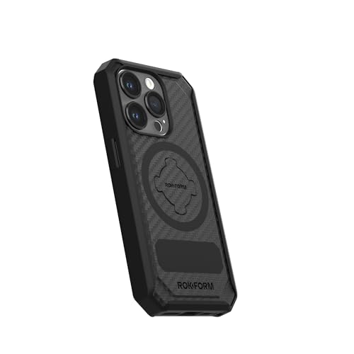 Rokform - Camera Lens Protector Compatible with the iPhone 15 Pro and iPhone 15 Pro Max, 9H Tempered Glass with Aluminum Body & Rings, Case Friendly (Clear)