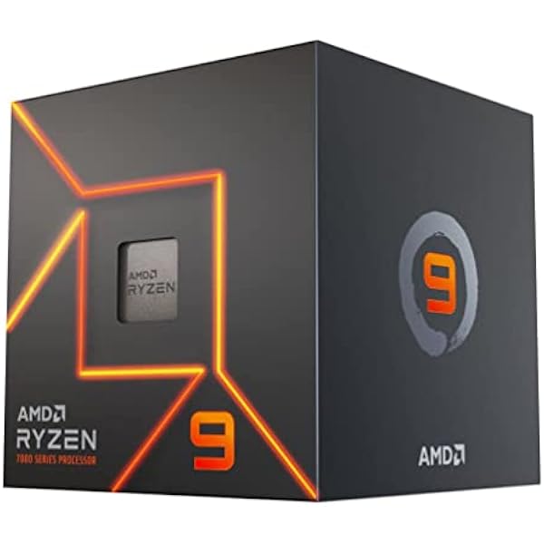 Procesor AMD Ryzen 9 7900 zintegrowany układ graficzny Radeon 12 rdzeni 24 wątków 65W DTP gniazdo AM5 pamięci podręcznej 76MB do 5.4 GHz w trybie Max Boost system chłodzenia Wraith Prism