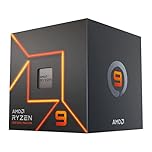 Processore AMD Ryzen 9 7900 (scheda grafica integrata Radeon, 12 cores/24 threads, 65W DTP, AM5 Socket, Cache 76MB, Boost di Frequenza fino a 5.4 GHz max, dissipatore ad aria "Wraith prism Cooler")