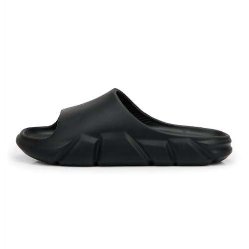 Image of Boldfit Sliders for Man, Eva Foam Men Sliders Slippers, One-Piece Comfort Men Slides with Shock-Absorbing, Soft Cushioning, Water-Resistant & Odor-Free for Beach, Travel, Everyday Wear Flip Flops
