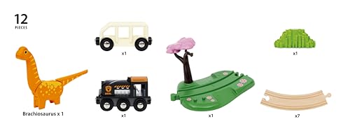 BRIO World – 36098 Dinosaur Circle Set | Toy Train for Kids Aged 3 Years Up - image 3
