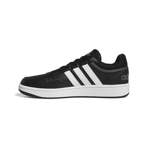 Adidas Mens Hoops 3.0, Core Black/White/Grey,13