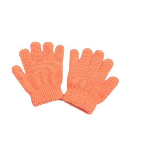 Colorful Children Gloves Stretchy Knitted Gloves Warm &