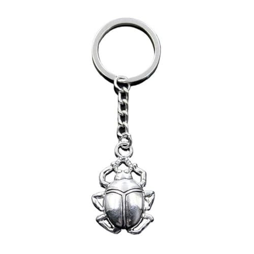 Pendentif Porte-clés Beatles Beetle Argent pour Voiture au Design Soigné