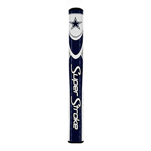 SuperStroke NFL Golf Putter Grip Dallas Cowboys Mid Slim 2.0 Navy/White