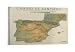 OLQEAAUF Camino de Santiago Map Poster Way of St James Pilgrimage Route Canvas Wall-Art for Travel Hiker Gift Home Office Decor(Unframed,16X24inch(40...