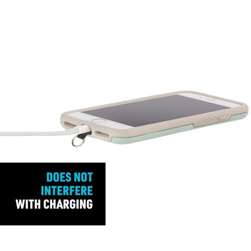 Nite Ize Hitch Phone Anchor & Lanyard – Secure Cell Phone - Anchor & Quick-Release Lanyard for Drop Protection & Convenience – Black