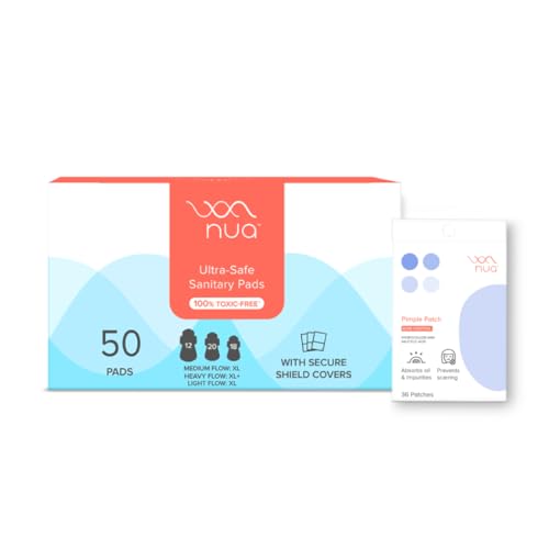 Image of Combo Sanitary pads (12XL+,20XL,18L) + Pimple Patch