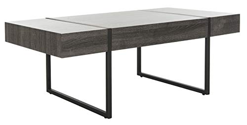 SAFAVIEH Home Collection – Tristan Rectangular Modern Coffee Table with