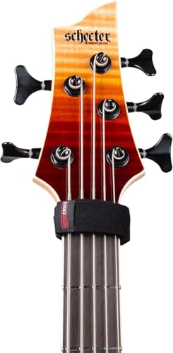 Gator Cases Gitarre Bundstäbchen-Dämpfer und Saitendämpfer Medium (GTR-FRETMUTEMD-1BK)