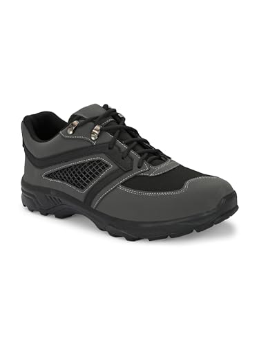 Image of Leo Fitness Outdoor Trekking & Hiking Shoes for Men Waterproof for All-Terrain Grip with Soft Rubber Outsole