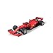 Bburago B18-16807L 1:18 2019 Ferrari-Leclerc, Rosso