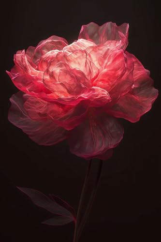 Peinture Diamant 80x100cm Rose : Kit Mosaïque Grand Format au Design Crystal Art Exclusif